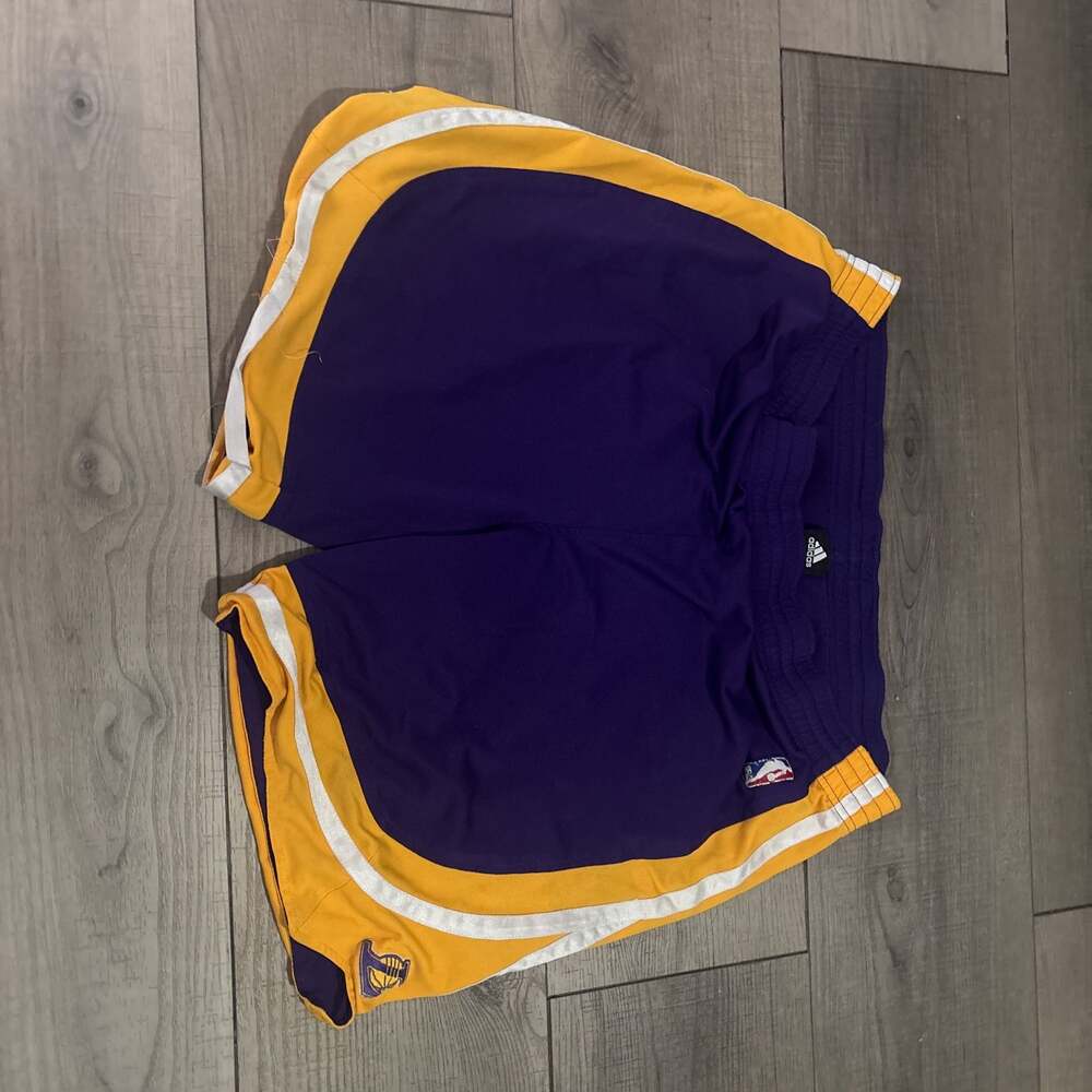 Vintage Los Angeles Lakers Adidas Basketball Shorts